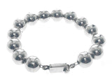 Ball 12mm Bracelet Sterling Silver - Essentially Silver Jewelry