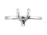 Wishbone .925 Sterling Silver Ring - Essentially Silver Jewelry