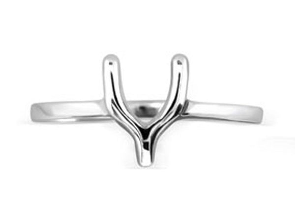 Wishbone .925 Sterling Silver Ring - Essentially Silver Jewelry