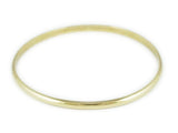 9ct Solid Gold 4mm/64mm Bangle