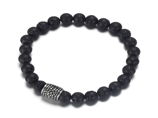 Ball lava Stone Bracelet