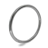 Golf 5mm Round Plain 5mm Sterling Silver Bangle - Essentially Silver Jewelry