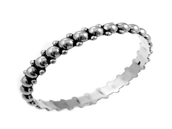 Ball Duo 8mm Sterling Silver Bangle