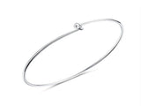 Knotted Sterling Silver Bangle - Essentially Silver Jewelry