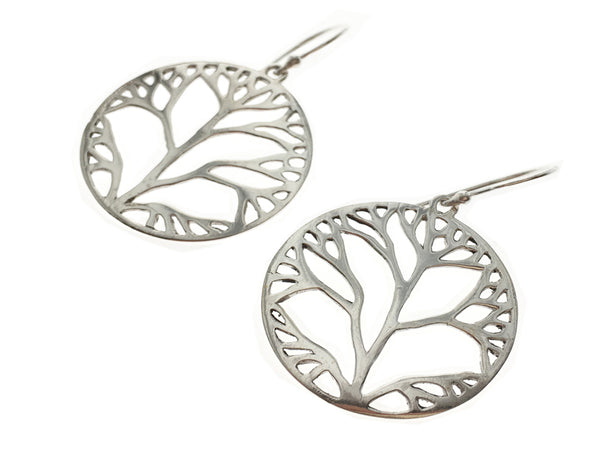 Tree of Life Sterling Silver Earrings