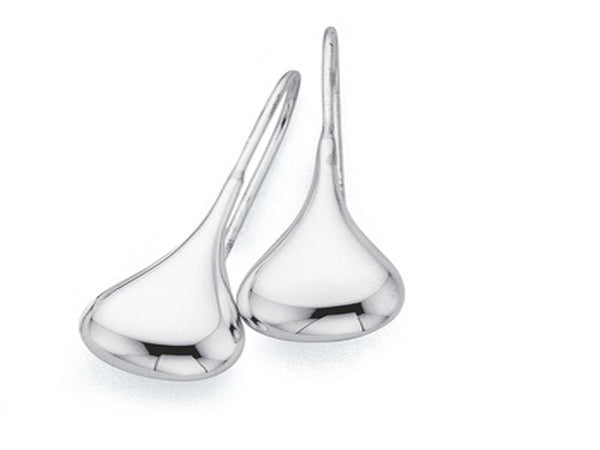 Tear Drops 10mm .925 Sterling Silver Earrings - Essentially Silver Jewelry