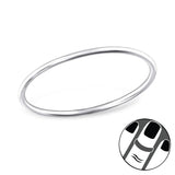 Midi Sterling Silver 0.8mm Band