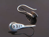 Paua Shell Drop Sterling Silver Earring - Essentially Silver Jewelry