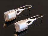 Mabe White Sterling Silver Earrings - Essentially Silver Jewelry