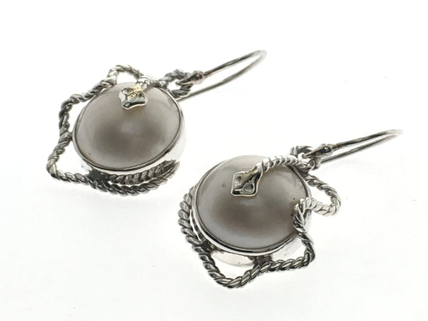 Pearl Silver Jazzy .925 Sterling Silver Earring