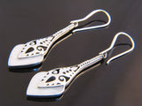 Mother of Pearl Sterling Silver Spear Earring - Essentially Silver Jewelry