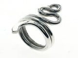 Snake Wire .925 Sterling Silver Ring - Essentially Silver Jewelry