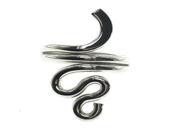 Snake Wire .925 Sterling Silver Ring - Essentially Silver Jewelry