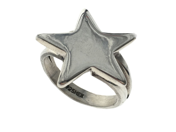 Star Sterling Silver Ring - Essentially Silver Jewelry
