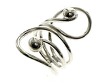 Lassoo Triple Wire .925 Sterling Silver Ring - Essentially Silver Jewelry
