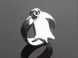 Tulip Dangly Sterling Silver Ring - Essentially Silver Jewelry