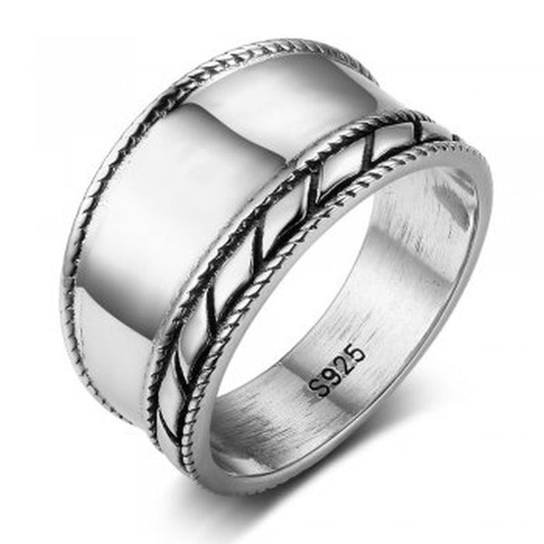 Bali Design Sterling Silver Ring - Essentially Silver Jewelry