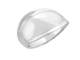 Shield .925 Sterling Silver Ring - Essentially Silver Jewelry