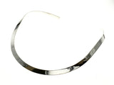 Collar Flat Oval 6mm Sterling Silver - Essentially Silver Jewelry