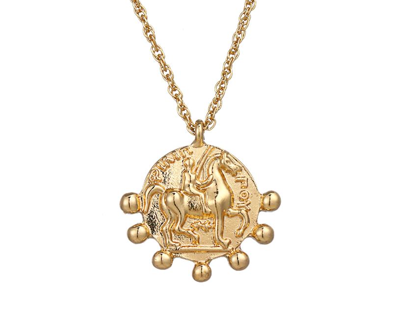 Fashion Gold Coin Necklace