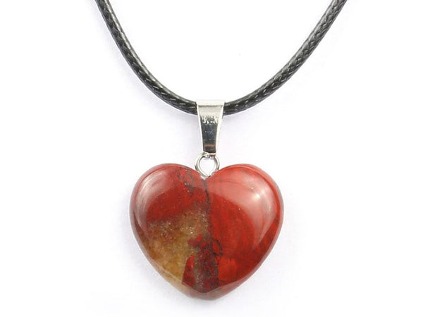 Heart Shape Rainbow Crystal Necklace