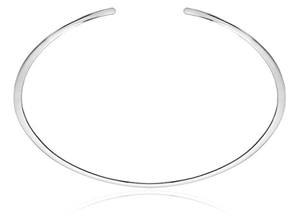 Collar Open Round 3mm Sterling Silver Wire - Essentially Silver Jewelry