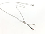 A Sterling Silver Wishbone Necklace - Essentially Silver Jewelry