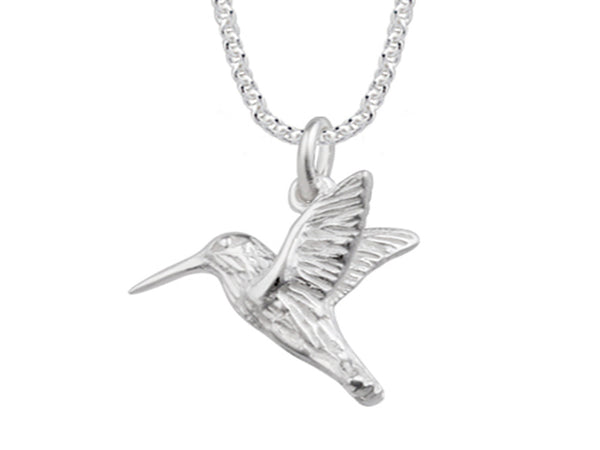 A Sterling Silver Bird Necklace - Essentially Silver Jewelry