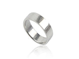 Plain 5mm Sterling Silver Band