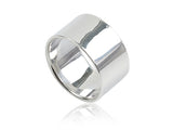 Plain 9mm Sterling Silver Band