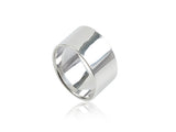 Plain 10mm Sterling Silver Band - Essentially Silver Jewelry
