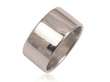 Plain 12mm Sterling Silver Band