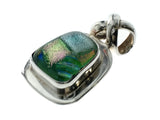 Dichroic Sterling Silver Pendant