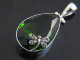 Tourmaline Sterling Silver Mosquito Pendant - Essentially Silver Jewelry
