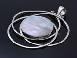 Mother of Pearl .925 Sterling Silver Pendant