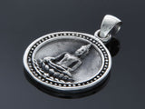 Budha Sterling Silver Pendant - Essentially Silver Jewelry