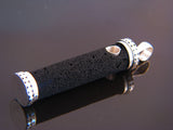 Lava Rod Sterling Silver Pendant - Essentially Silver Jewelry