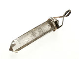 Crystal Smokey Quartz Double Terminated Point Sterling Silver Pendant