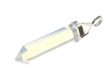 Crystal Opalite Double Terminated Sterling Silver Pendant - Essentially Silver Jewelry