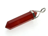 Crystal Carnelian Double Terminated Sterling Silver Pendant