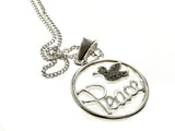 Angel Peace Sterling Silver Necklace