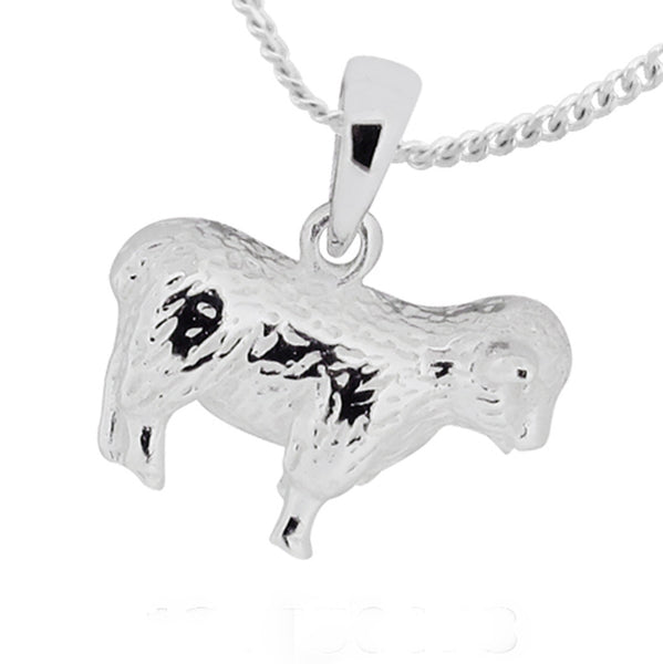 Sheep Sterling Silver Charm/Pendant - Essentially Silver Jewelry
