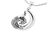 Hook n’ Tail Sterling Silver Pendant - Essentially Silver Jewelry