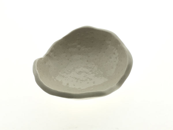 Clay white trinket shell